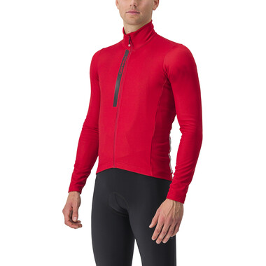 Maillot CASTELLI ENTRATA THERMAL Manches Longues Rouge 2023 CASTELLI Probikeshop 0
